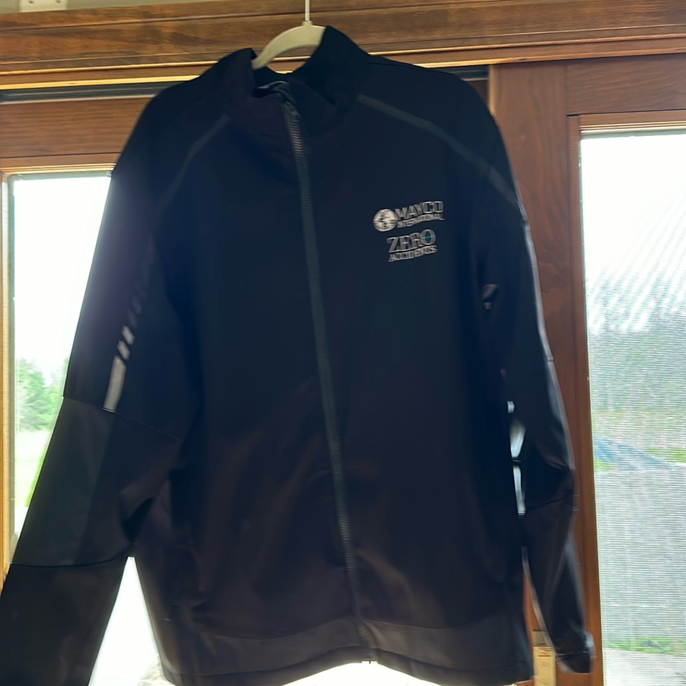 Men’s black Port Authority lightweight jacket